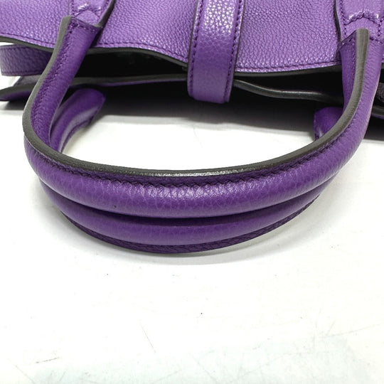 GUCCI Handbag 365460 leather purple New Jackie