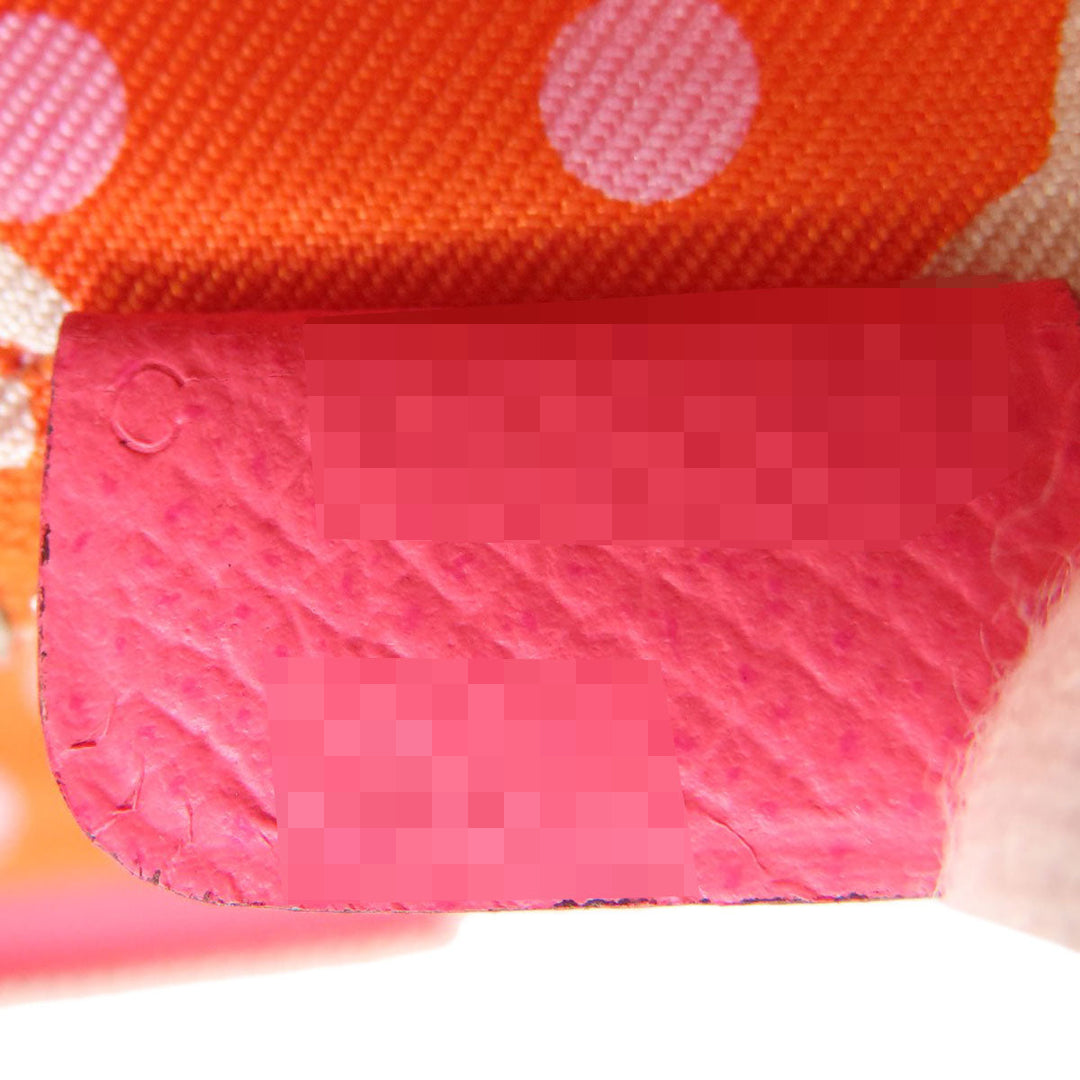 HERMES Long Wallet Purse Epsom pink Azap Silk In Long Rose Azalee Silver Metal Women Used Authentic