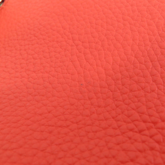 COACH Shoulder Bag F38250 leather Red 2WAY Women Used Authentic