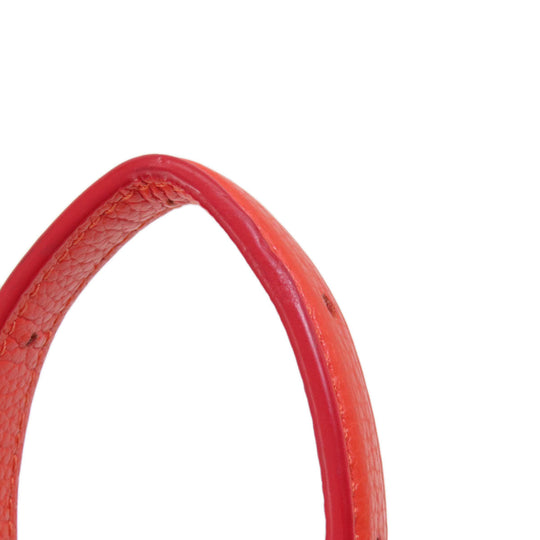 COACH Shoulder Bag F38250 leather Red 2WAY Women Used Authentic