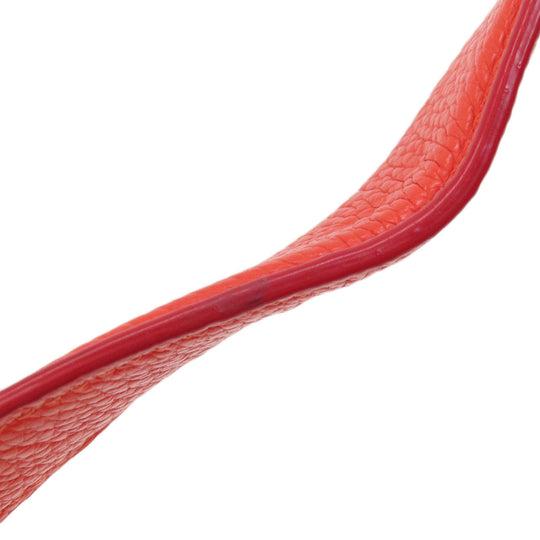 COACH Shoulder Bag F38250 leather Red 2WAY Women Used Authentic