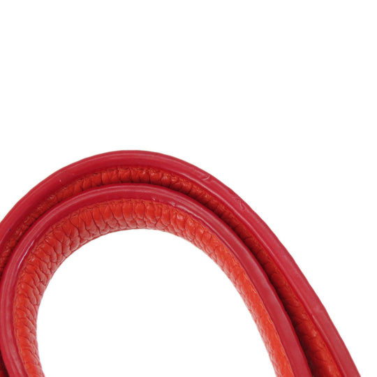 COACH Shoulder Bag F38250 leather Red 2WAY Women Used Authentic