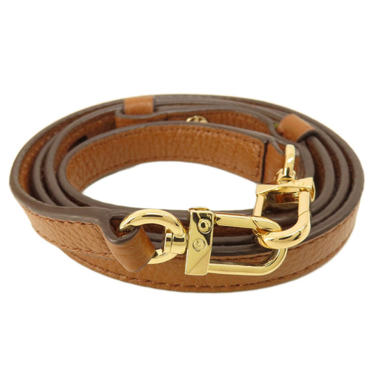 MICHAEL KORS Handbag leather Brown logoMetal 2WAY Women Used Authentic