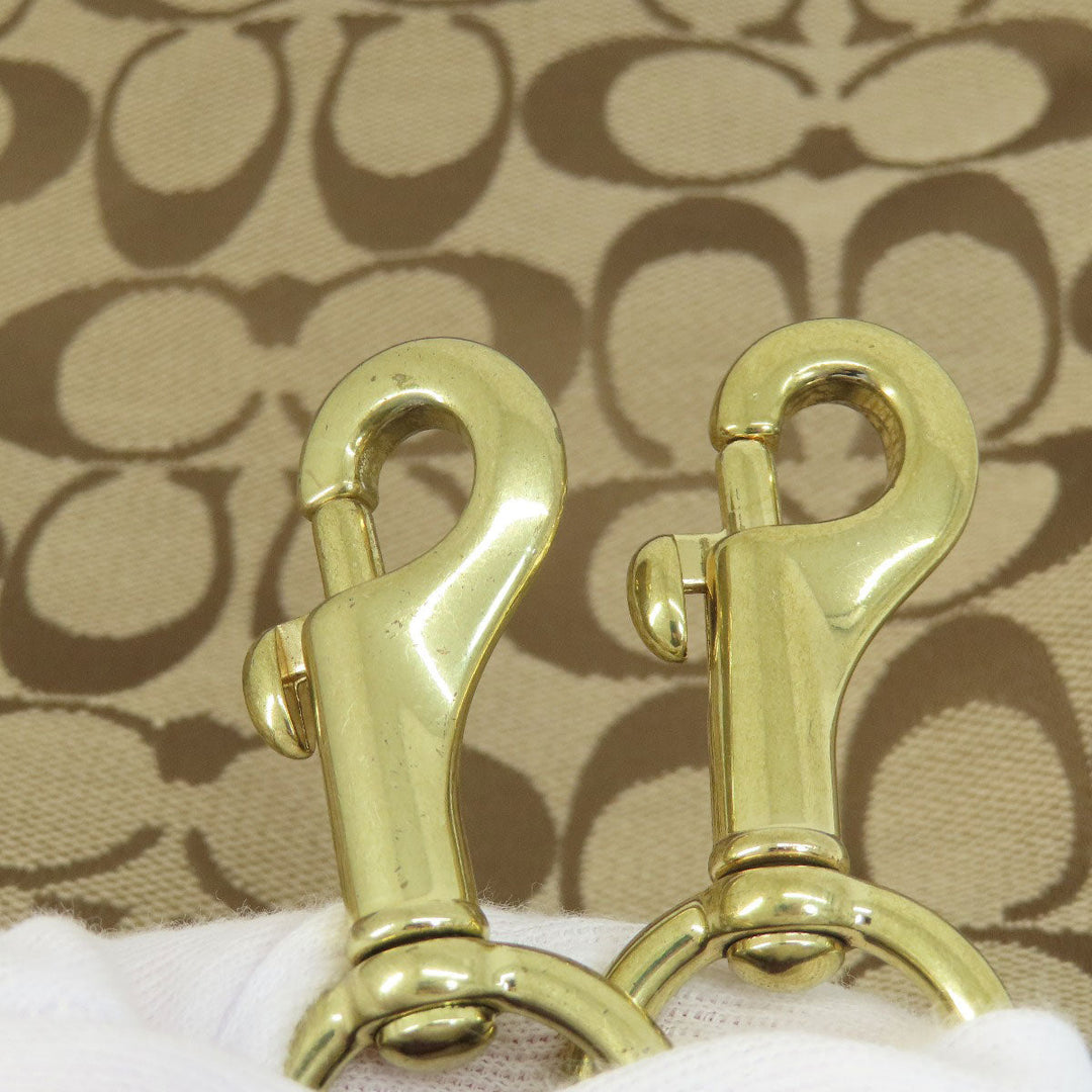 COACH Handbag F23279 canvas beige Signature 2WAY