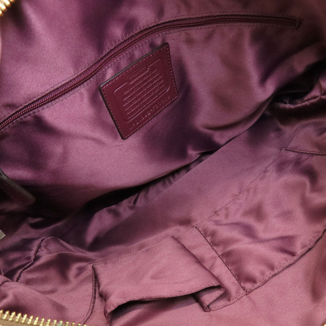 COACH Handbag F23279 canvas beige Signature 2WAY