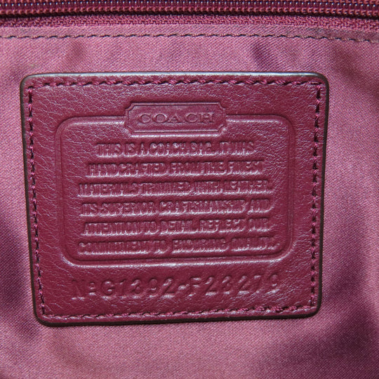 COACH Handbag F23279 canvas beige Signature 2WAY