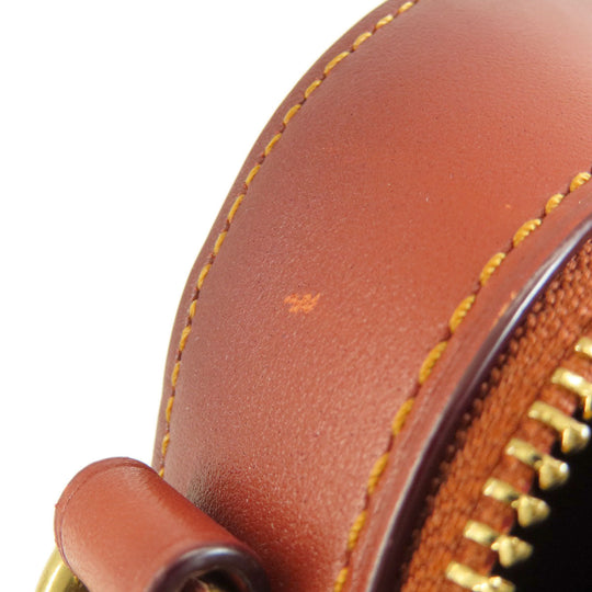 COACH Shoulder Bag 31208 PVC Brown Signature Women Used Authentic