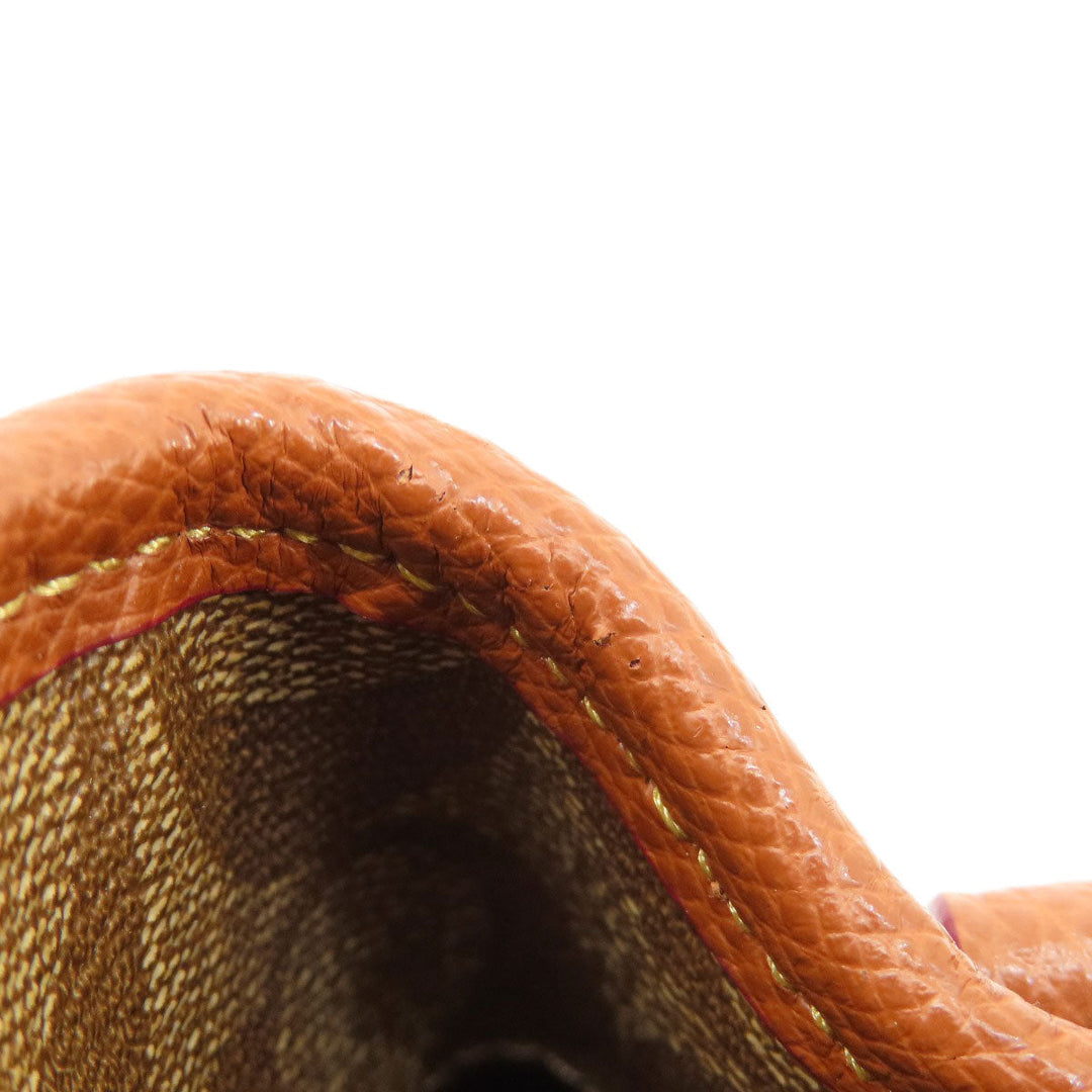 COACH Tote Bag F34608 PVC Brown Signature 2WAY