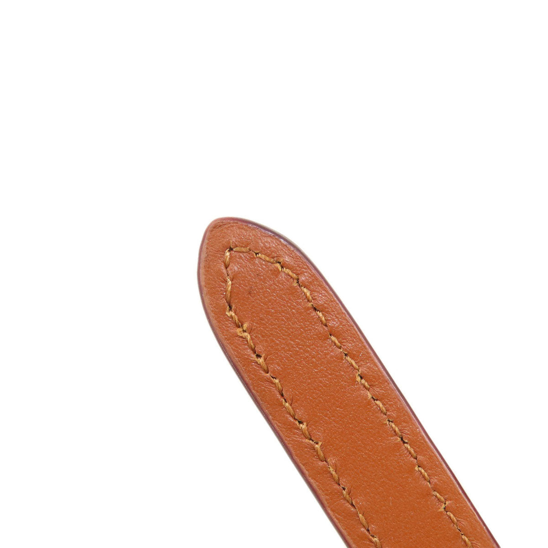 COACH Tote Bag 32714 PVC Brown Signature Women Used Authentic