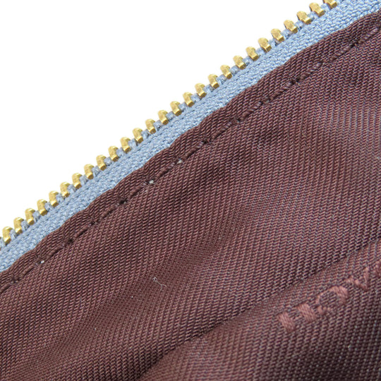 COACH Tote Bag 73720 leather Navy logoMetal 2WAY