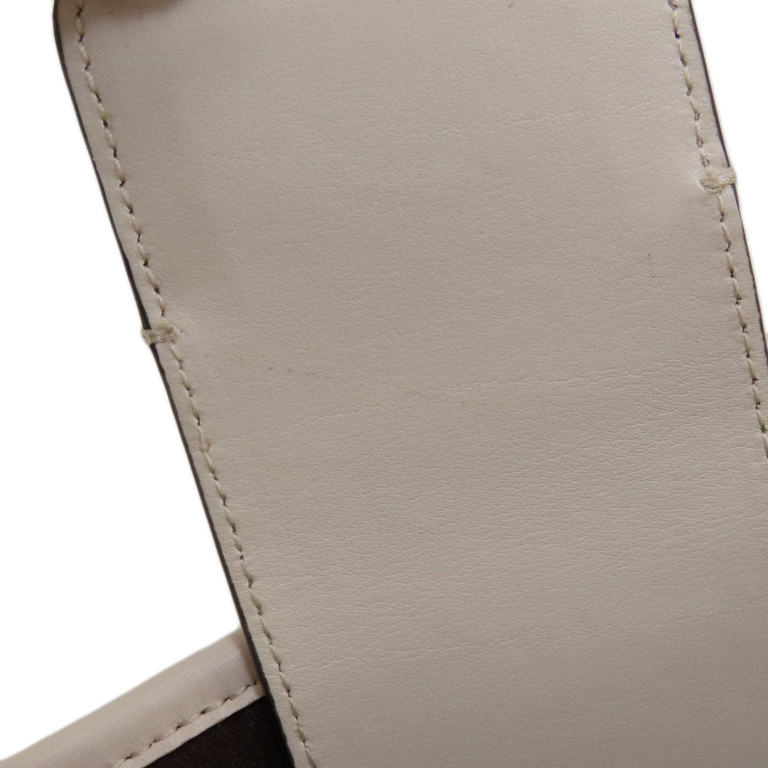 COACH Handbag F58310 PVC beige Signature 2WAY Women Used Authentic