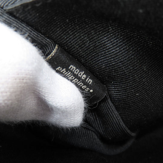 COACH Shoulder Bag F37609 Nylon canvas, leather black logo Women Used Authentic