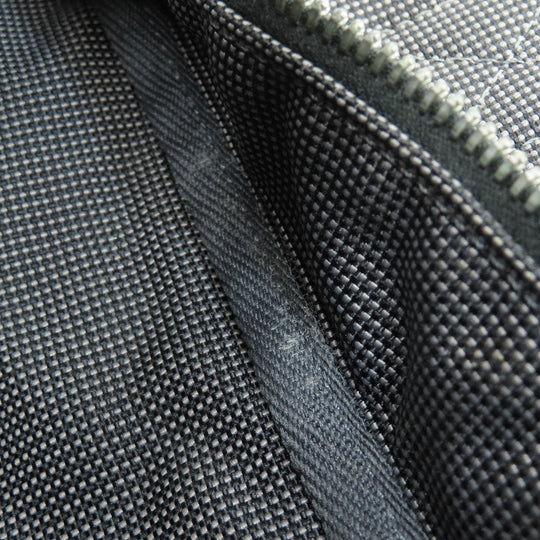 HERMES Tote Bag canvas gray Her Line mens Used Authentic