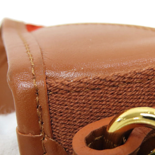 Orobianco Handbag Nylon Orange 2WAY