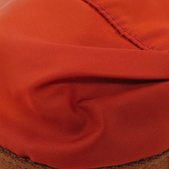 Orobianco Handbag Nylon Orange 2WAY