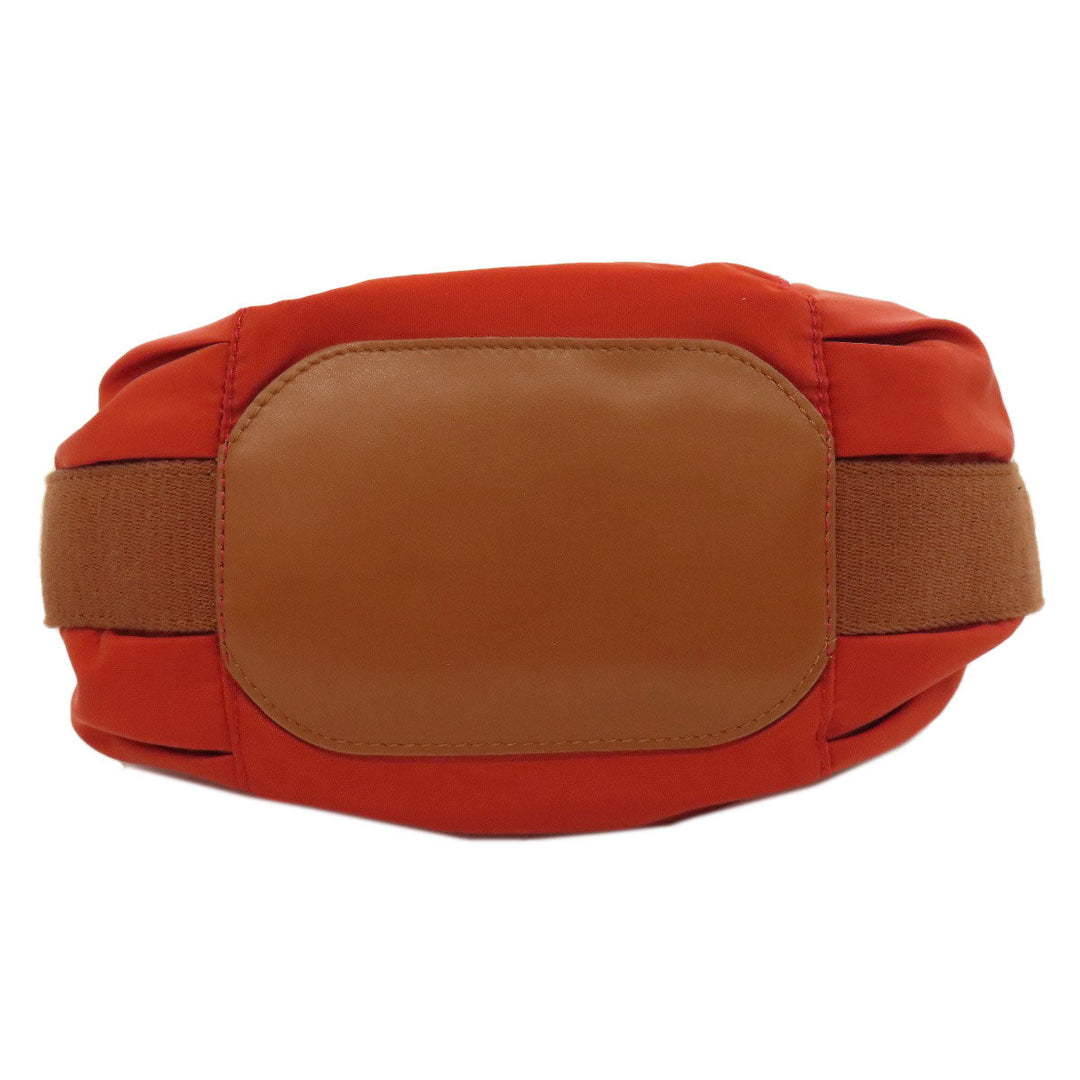 Orobianco Handbag Nylon Orange 2WAY