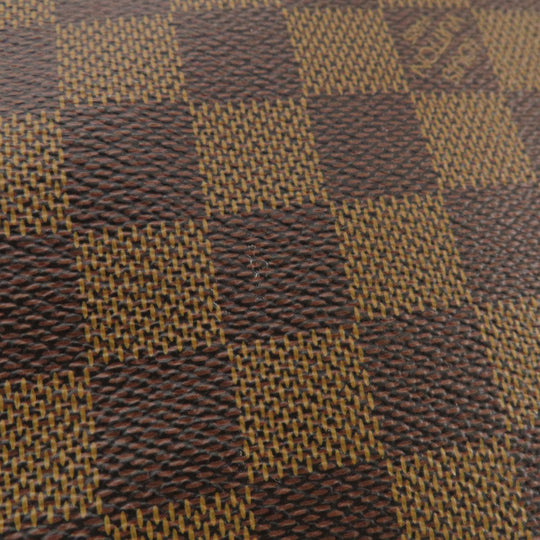 LOUIS VUITTON Boston Duffel bag N41414 Damier canvas Brown Keepall bandouliere55 Damier canvas