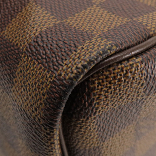 LOUIS VUITTON Boston Duffel bag N41414 Damier canvas Brown Keepall bandouliere55 Damier canvas