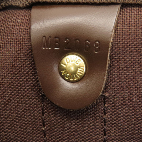 LOUIS VUITTON Boston Duffel bag N41414 Damier canvas Brown Keepall bandouliere55 Damier canvas