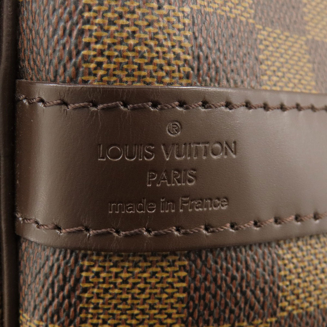 LOUIS VUITTON Boston Duffel bag N41414 Damier canvas Brown Keepall bandouliere55 Damier canvas