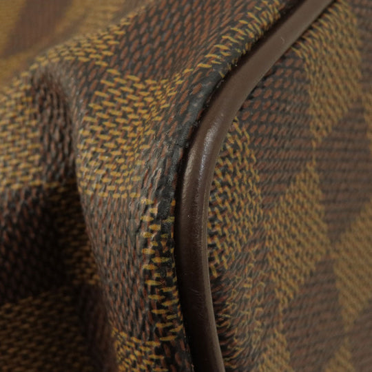 LOUIS VUITTON Tote Bag N51181 Damier canvas Brown Saleya GM Damier Ebene Women Used Authentic