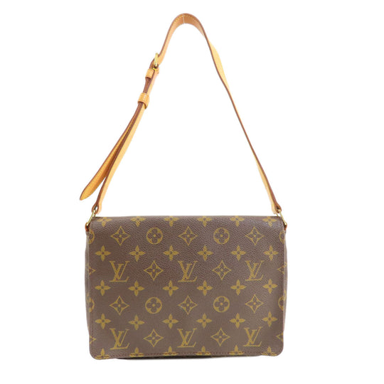 LOUIS VUITTON Shoulder Bag M51257 Monogram canvas Brown Musette Tango Short Monogram Women Used Authentic