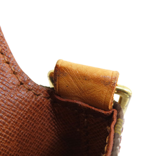 LOUIS VUITTON Shoulder Bag M51257 Monogram canvas Brown Musette Tango Short Monogram Women Used Authentic