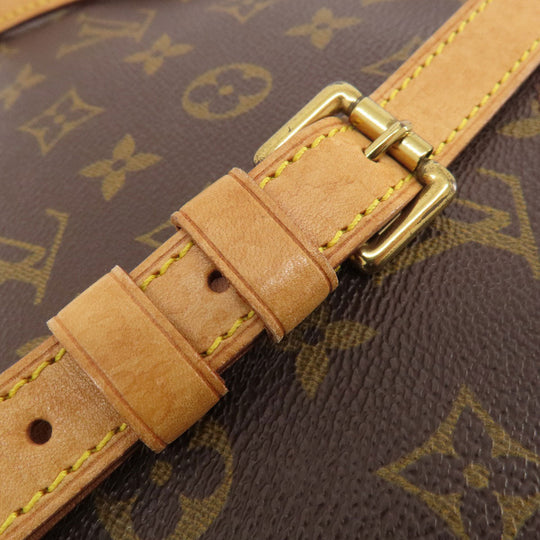LOUIS VUITTON Shoulder Bag M51257 Monogram canvas Brown Musette Tango Short Monogram Women Used Authentic