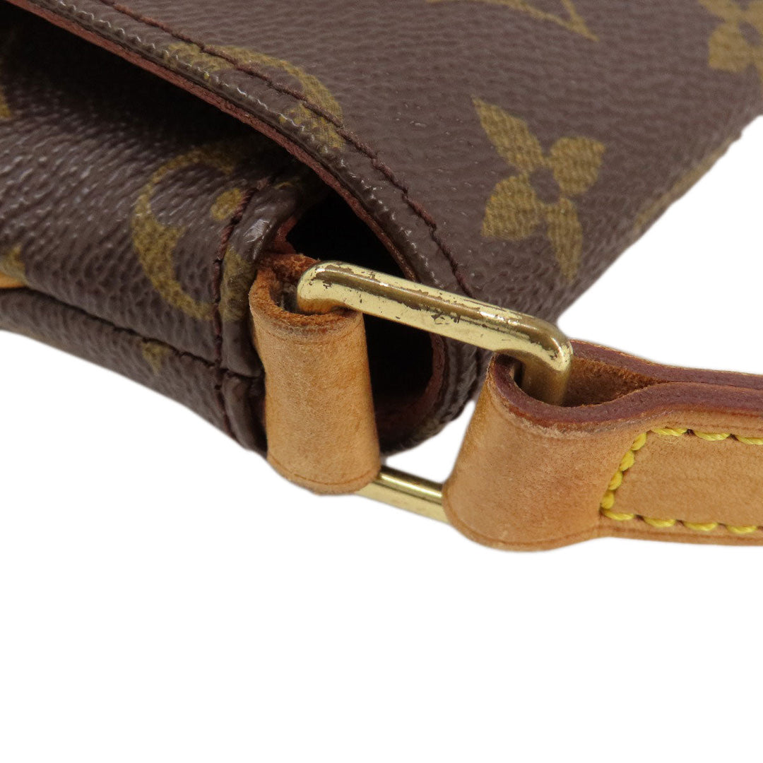 LOUIS VUITTON Shoulder Bag M51257 Monogram canvas Brown Musette Tango Short Monogram Women Used Authentic