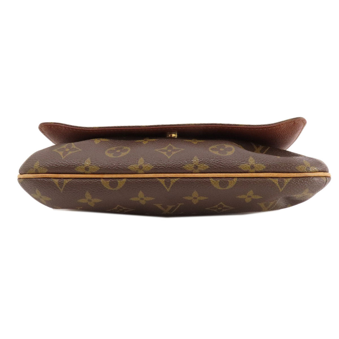 LOUIS VUITTON Shoulder Bag M51257 Monogram canvas Brown Musette Tango Short Monogram Women Used Authentic