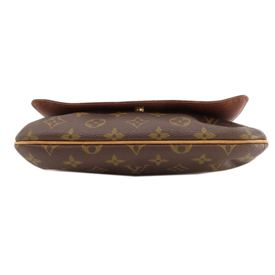 LOUIS VUITTON Shoulder Bag M51257 Monogram canvas Brown Musette Tango Short Monogram Women Used Authentic