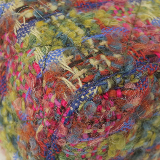 CHANEL Shoulder Bag Tweed multicolor ChainShoulder COCO Mark Gold Metal Women Used Authentic