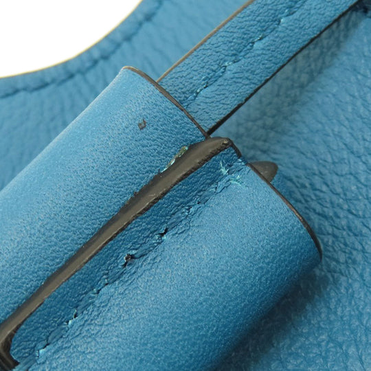 LOEWE Handbag Calfskin blue Hammock mini 2WAY Women Used Authentic