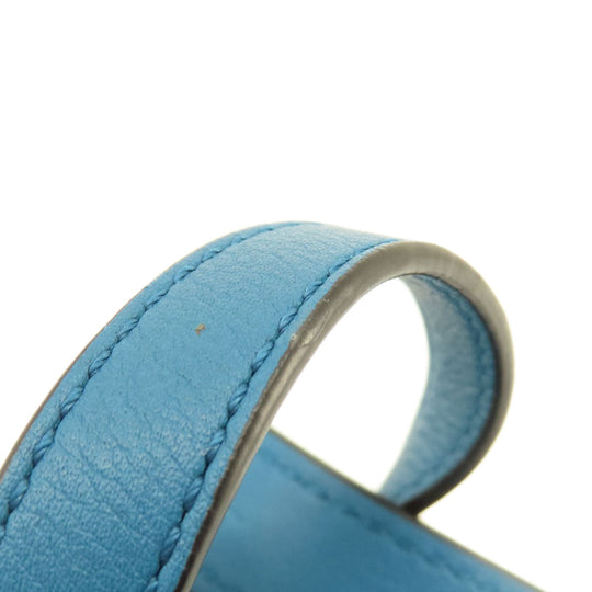 LOEWE Handbag Calfskin blue Hammock mini 2WAY Women Used Authentic