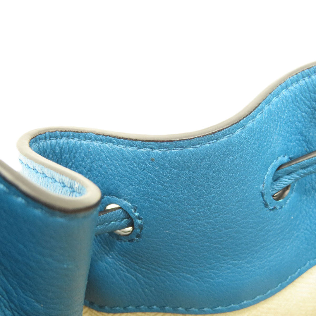 LOEWE Handbag Calfskin blue Hammock mini 2WAY Women Used Authentic