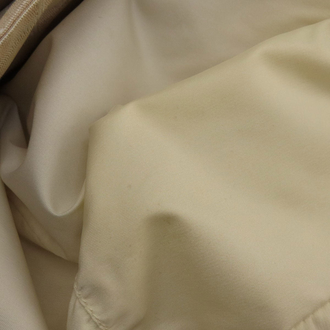 CHANEL Tote Bag Nylon jacquard beige New travel line GM