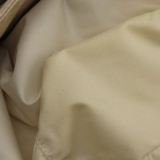 CHANEL Tote Bag Nylon jacquard beige New travel line GM