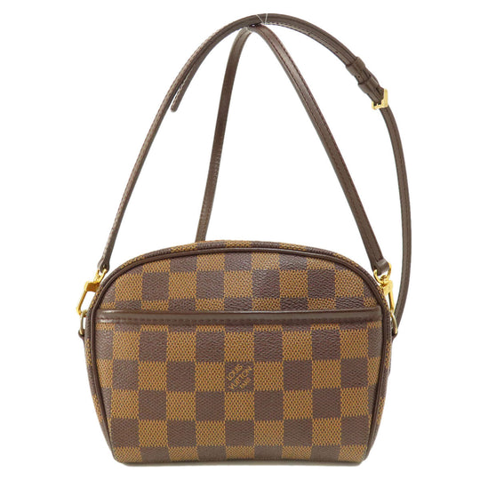 LOUIS VUITTON Shoulder Bag N51296 Damier canvas Brown ポシェット イパネマ Damier エベヌ