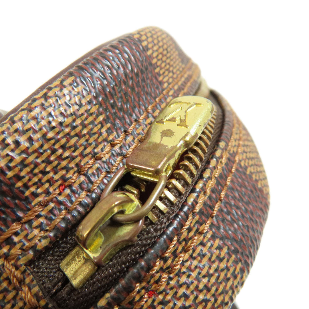 LOUIS VUITTON Shoulder Bag N51296 Damier canvas Brown ポシェット イパネマ Damier エベヌ