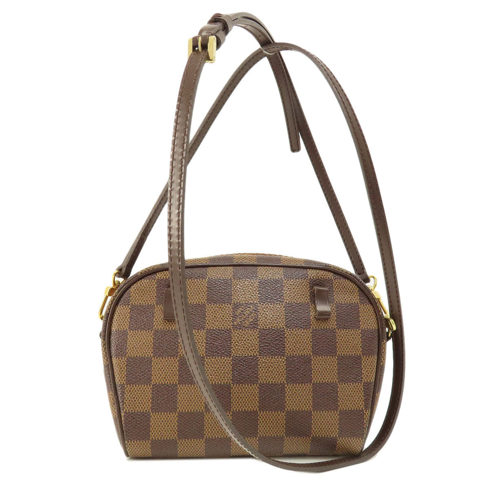 LOUIS VUITTON Shoulder Bag N51296 Damier canvas Brown ポシェット イパネマ Damier エベヌ