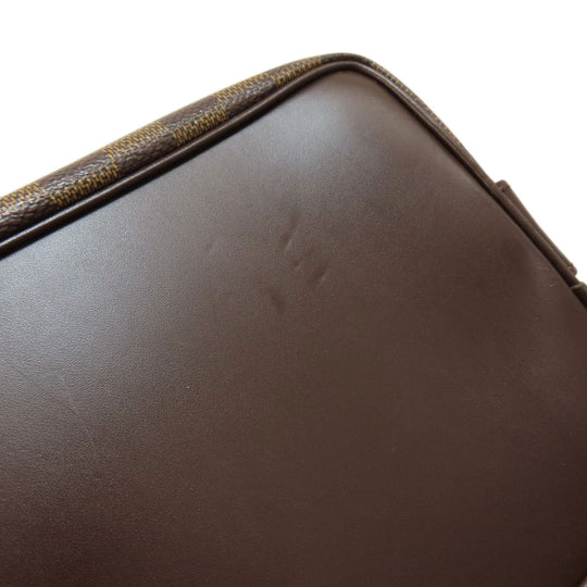 LOUIS VUITTON Tote Bag N51119 Damier canvas Brown Chelsea Damier Ebene Women Used Authentic