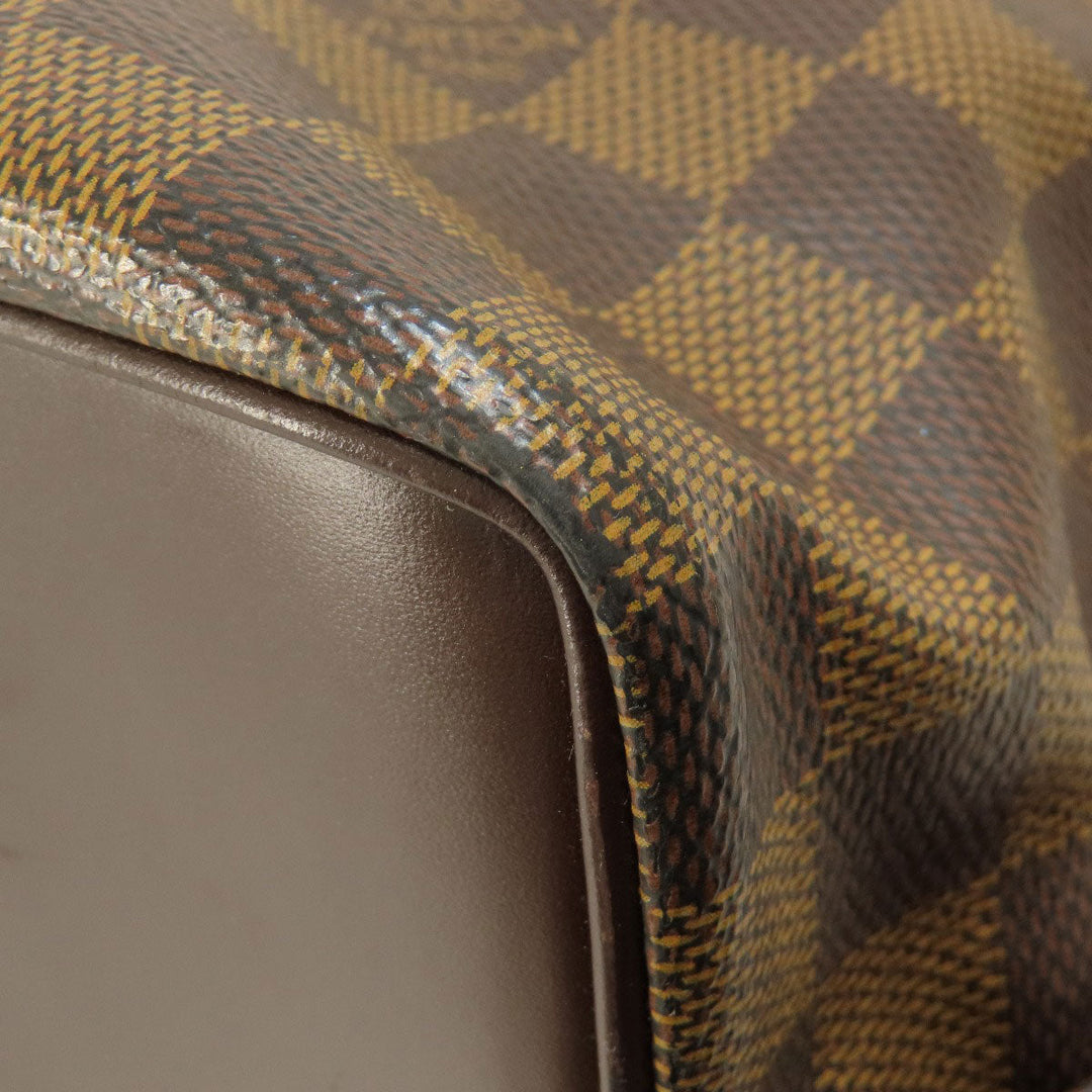 LOUIS VUITTON Tote Bag N51119 Damier canvas Brown Chelsea Damier Ebene Women Used Authentic