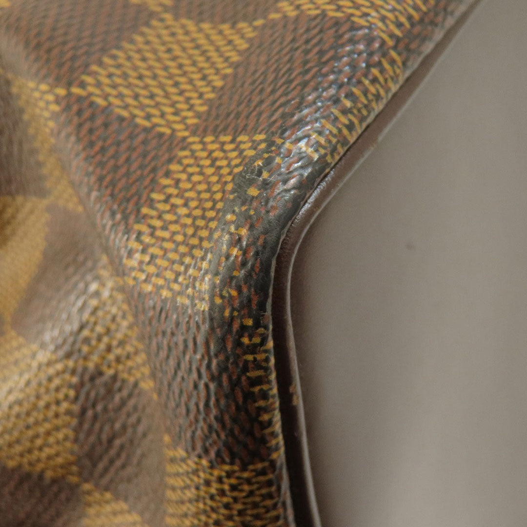 LOUIS VUITTON Tote Bag N51119 Damier canvas Brown Chelsea Damier Ebene Women Used Authentic