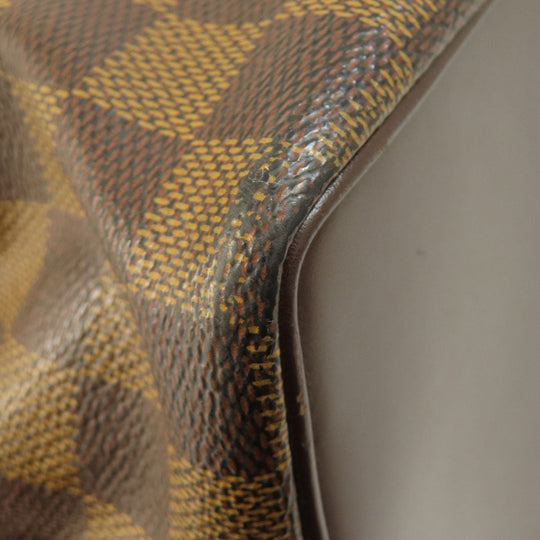 LOUIS VUITTON Tote Bag N51119 Damier canvas Brown Chelsea Damier Ebene Women Used Authentic