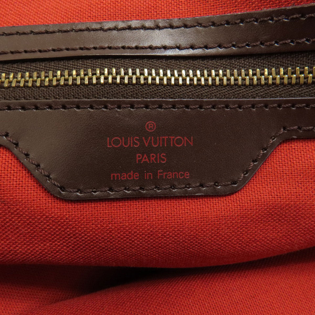 LOUIS VUITTON Tote Bag N51119 Damier canvas Brown Chelsea Damier Ebene Women Used Authentic