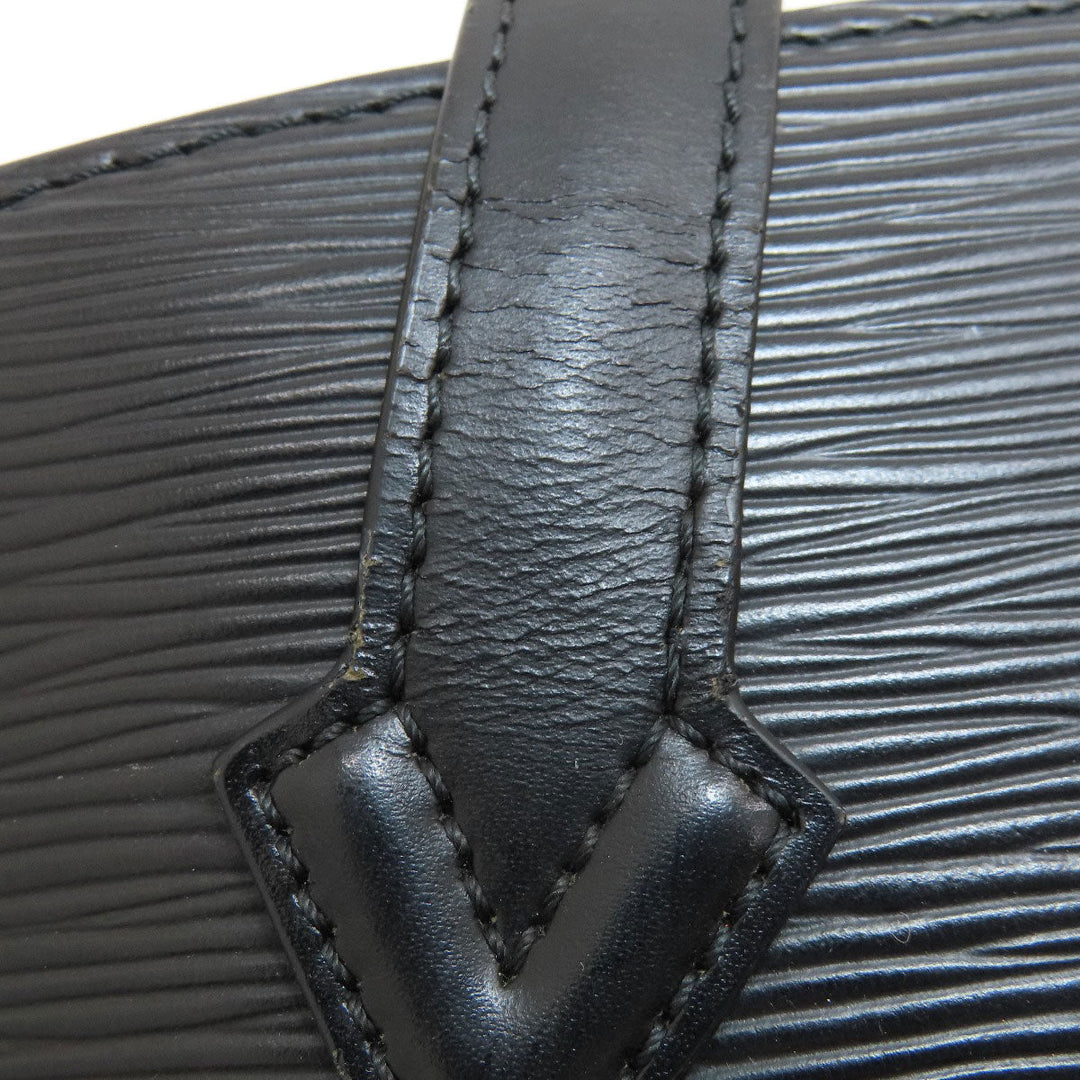 LOUIS VUITTON Tote Bag M52272 Epi black Saint Jacques PM Noir Women Used Authentic