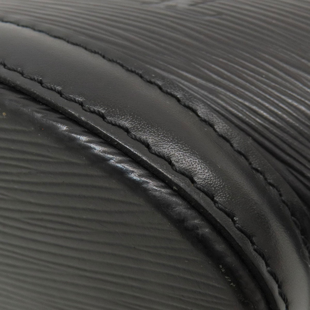 LOUIS VUITTON Tote Bag M52272 Epi black Saint Jacques PM Noir Women Used Authentic