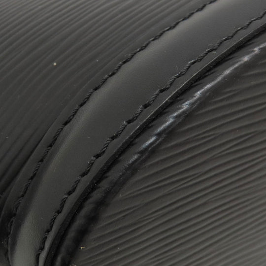 LOUIS VUITTON Tote Bag M52272 Epi black Saint Jacques PM Noir Women Used Authentic