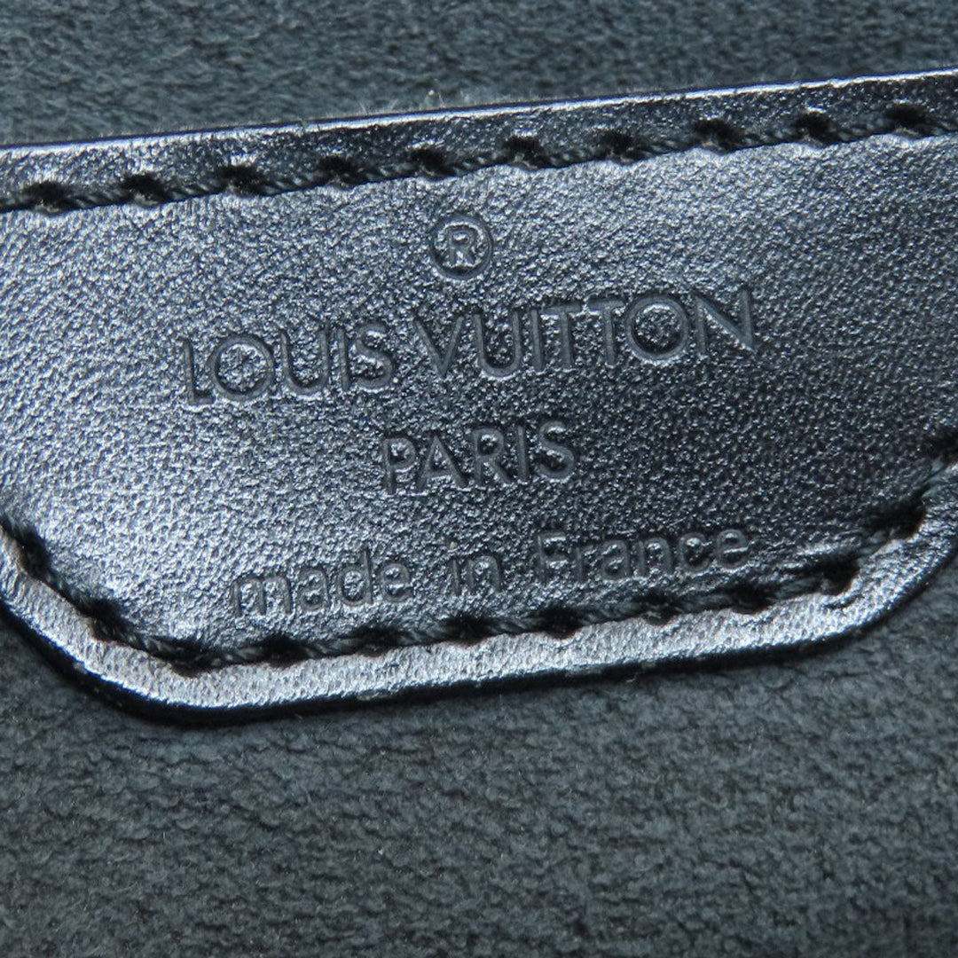 LOUIS VUITTON Tote Bag M52272 Epi black Saint Jacques PM Noir Women Used Authentic