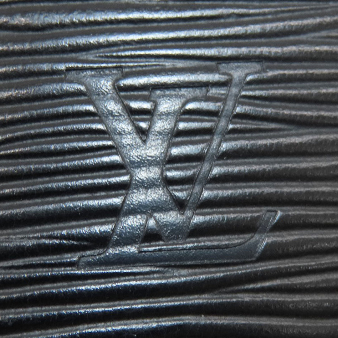 LOUIS VUITTON Tote Bag M52272 Epi black Saint Jacques PM Noir Women Used Authentic